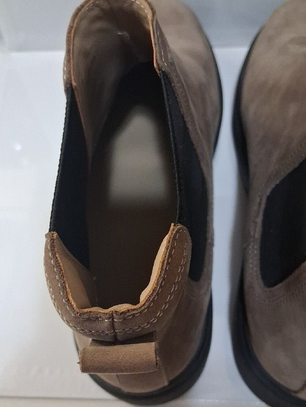Abeo Women's Chukka Boots in Taupe Size 10 - Picture 6 of 16